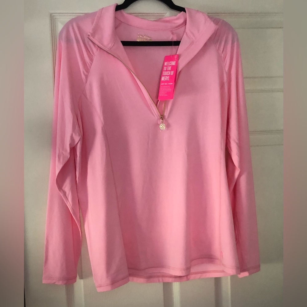 Lilly Pulitzer NWT Luxletic Justine Pullover XXL